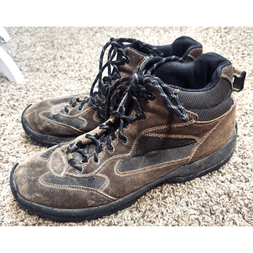 Lands End Brown Waterproof Hiking Boots Mens sz 11 trail outdoor
